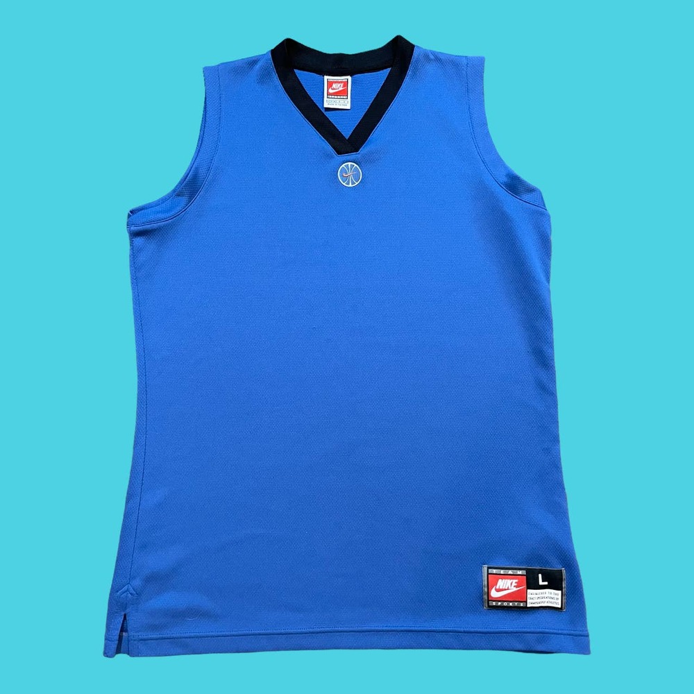 VTG Nike Team Sports Women’s Jersey Tank Top Size L